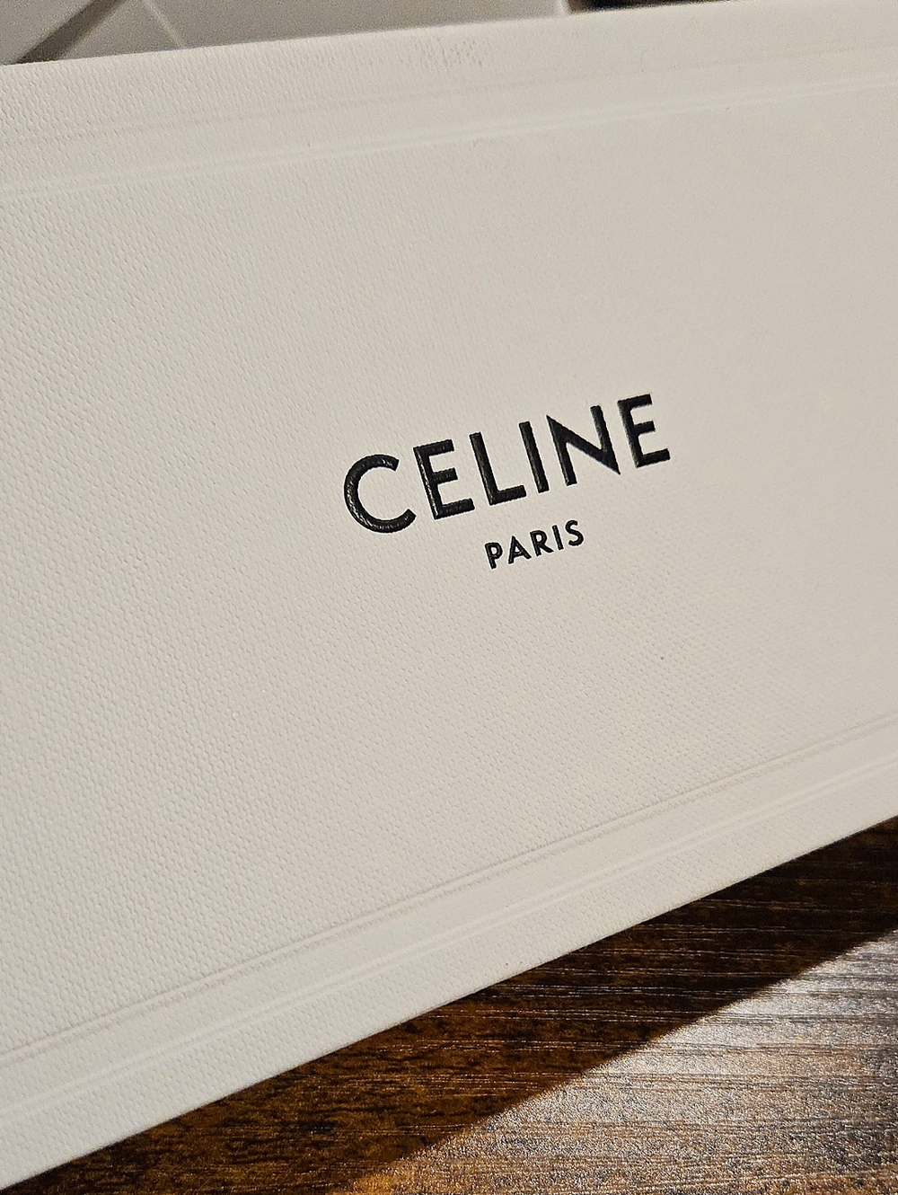 Celine Large White Gift Box Set Envelope Booklet Wallet Glasses Travel Storage - Picture 2 of 10